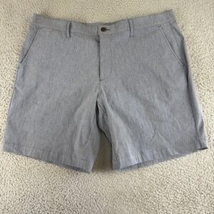 Mizzen+Main Shorts Mens 38 Made in USA Stretch Performance Dress Golf‎ Casual